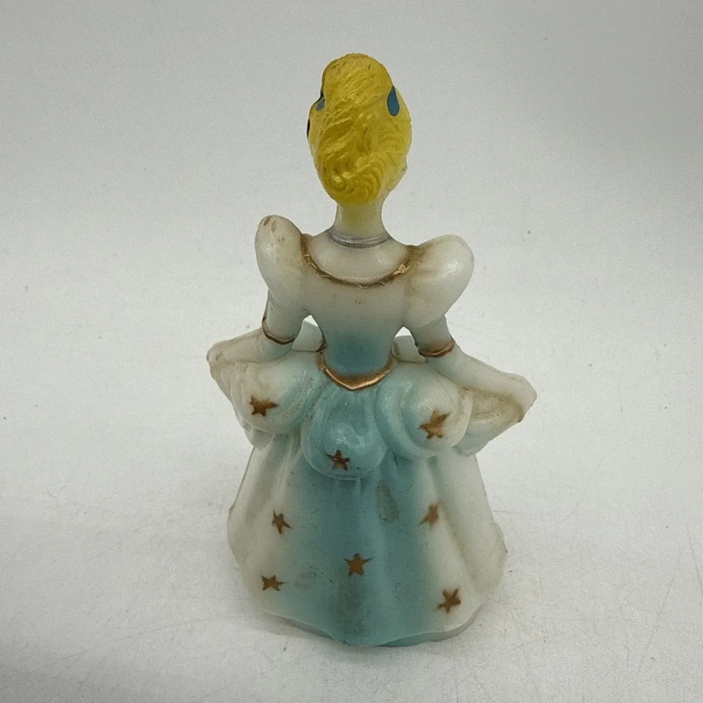 Vintage Snow White & Cinderella Hard Plastic Cake Toppers? 1960s 4.5